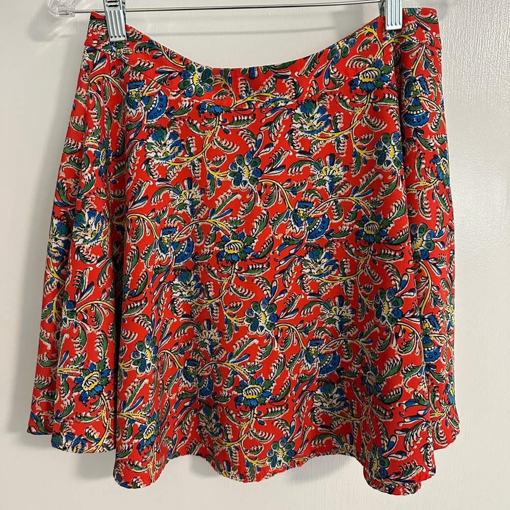 Lush Clothing - Paisley Mini Skirt